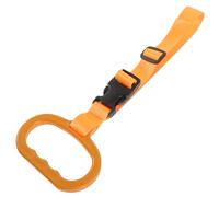 TOVINANNA Maniglia di Assistenza per Auto Arancia in Nylon e Plastica Impugnatura Ergonomica e Cinghia Regolabile per Anziani, Disabili e Donne in Gravidanza