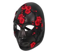 TOVINANNA Maschera di Carnevale Ricamata in Plastica Leggera per Donna Raffinata e Versatile, per Masquerade e Feste di Halloween