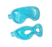 TOVINANNA Maschera Rinfrescante gli Occhi 2 Pezzi Cerotti la Cura degli Occhi Cuscinetti Freddi Riutilizzabili Lenitiva per Affaticamento Uso Domestico e Outdoor