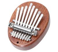 TOVINANNA Mini Kalimba Portatile in Legno e Acciaio Pianoforte a Pollice Piccolo per Principianti e Strumento Musicale Versatile e Leggero per Esercizi e Performance Ovunque