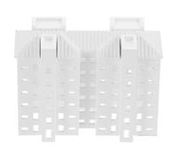 TOVINANNA Modello di Edificio in Plastica Bianco Realistico per Esposizione e Insegnamento, Strumento Educativo per Scuole e Architetti nella Pianificazione Urbana