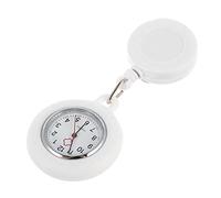 TOVINANNA Nurse Watch, Retractable Clip On Pocket Watch with Removerale Silicone Cover for Nurses