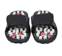 TOVINANNA Pantofole Da Massaggio in Gomma Antiscivolo Per Agopressione, Pantofole Massaggianti Estive Per La Casa, Piede Rilassante Punti Di Digitopressione, Misura 42-43, Uso Interno Ed Esterno