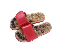 TOVINANNA Pantofole Massaggianti Unisex Agopressione per Massaggio Plantare Realizzate in Eva e Tessuto per Migliorare la Circolazione e Alleviare ai Piedi