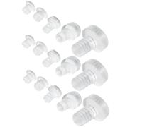 TOVINANNA Paraurti Trasparenti in Gomma 100 Pezzi Cuscinetti Antiscivolo per Ante di Armadietti e Mobili, Protezione per Superfici in Vetro