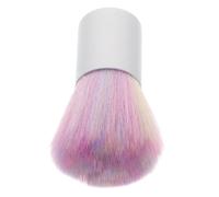 TOVINANNA Pennello Per Manicure a Manico Corto Setole Arcobaleno Spazzola Per Unghie Soffice Pulitore Unghie Accessorio Professionale Per Onicotecnici Uso Nail Art e Pulizia Strumenti