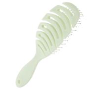 TOVINANNA pettine curls plasil mujer massaggiante maniglione strenna lady Accessori districante pettini spazzola per retrattile bigodini spazzola per per la casa nylon Green
