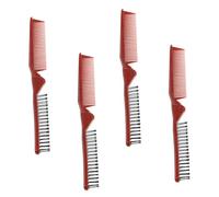 TOVINANNA Pettini Pieghevoli Portatili 4Pcs Pettini Antistatici in per in Viaggio