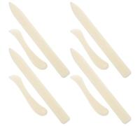 TOVINANNA Piegatore in Plastica Strumenti per Piegare e Incidere Carta Set 8 Pezzi per Scrapbooking e Cartotecnica per Creazione Biglietti e Libri Artigianali