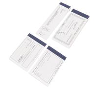 TOVINANNA Planner Notepad 4 Pezzi in Carta Nero, Pocket Note Pad Portatile Design Semplice e Stile Moderno, Taccuino per Appunti e Pianificazione Facile da Trasportare e Conservare