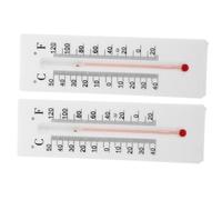 TOVINANNA Porta Termometro a Chiave da Esterno e Portachiavi Nascosto Multifunzionale, Scatola Decorativa Salva-chiavi Termometro Integrato, Design da Parete per Giardino e Ufficio, 2 Pezzi