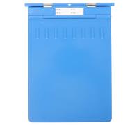TOVINANNA Portablocco Infermieristico in Plastica Blu Chiaro, Cartella Portadocumenti Resistente Angoli Arrotondati, Organizzatore di Appunti per Uso Ospedaliero e Forniture per Ufficio