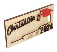 TOVINANNA Portacarte Legno per Laurea Contenitore per Banconote e Buste Organizzatore Compatto e Resistente per Laurea Design e Pratico per Del Denaro