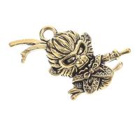 TOVINANNA Portachiavi in Ottone con Ciondolo Scimmia Re Monkey King Charm Versatile per Zaini e Gioielli Te Amuleto Feng Shui per Fortuna e Ricchezza Accessorio Decorativo Unisex