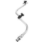 TOVINANNA Portaombrello Pieghevole Per Bici e Carrozzine Supporto Per Ombrelli Con Clip e Design Compatto Per Protezione Uv e Pioggia