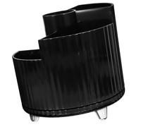 TOVINANNA Portapennelli per Rotante Organizer Cosmetico Multifunzionale per Scrivania e Tavolo Toeletta con Scomparti Classificazione e Facile