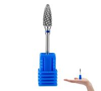 TOVINANNA Punte per Trapano Unghie in Metallo Resistente Teste Lucidanti per Manicure e Pedicure Funzione di Rimozione Cuticole e Smalto Semipermanente