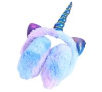 TOVINANNA Scalda Orecchie Unicorno Copriorecchie Caldi Invernali per Ragazzo Ragazza Paraorecchie Pelose Protezione Orecchie Colore Casuale