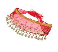 TOVINANNA Scarf per Monete Foulard per Del Ventre Sciarpa Hip per Performance e Lezioni Design e Versatile Adatta Diverse Età