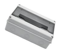 TOVINANNA Scatola di Distribuzione Dell’Interruttore Automatico in Plastica Resistente alle Intemperie per Esterni Scatola di Protezione del Pannello Elettrico Coperchio Installazione