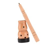 TOVINANNA Scatola Di Moxibustione Portatile in Zucca Da 1 8 Cm in Legno Naturale Per Un Trattamento Di Moxibustione Sicuro