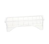 TOVINANNA Scatola Portaoggetti Trasparente Per Pettini, Contenitore in Plastica Per 8 Pettini Di Guida, Organizer Compatto Per Accessori Tagliacapelli, Facile Da Usare Per Barbiere e Uso Domestico