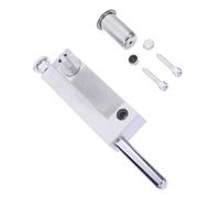 TOVINANNA Serratura Molla in Lega di Zinco per Porte con Chiavistello Scorrimento Blocca Porta da Pavimento Resistente e Antiruggine per Cancelletti Esterni e Porte di Sicurezza