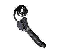 TOVINANNA Set 2 Pezzi Chiavi a Nastro in Gomma Regolabili Multifunzionali Impugnatura Plastica Imbottita Apribottiglie e Apribarattoli Flessibili per Uso Domestico e Riparazioni Auto