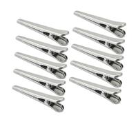 TOVINANNA Set da 10 Clip a in Acciaio Resistenti per Sacchetti Alimentari Morsetti a Molla per Sigillare Snack Pratiche Clip per Sacchetti da Cucina Riutilizzabili per Conservazione