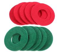 TOVINANNA Set da 10 Pezzi Rondelle di Protezione per Batteria Veicolo in Plastica, Spessori per Batteria al Piombo, Riempitivo per Resistente alla Corrosione, Accessori per Manutenzione