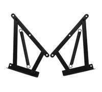 TOVINANNA Set da 2 Staffe di Sollevamento Pieghevoli Cerniera a Molla in Acciaio Inox per Divano e Mobili Supporto per Cerniera per Carichi Pesanti Adatto per Letti e Armadi Funzionali