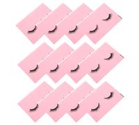 TOVINANNA Set da 50 Buste Cosmetiche Cerniera in Eva Rosa, Leggere e Pratiche per Viaggio, Dimensioni 15x10 Cm, come Borsetta Porta Trucchi Portatile