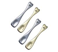 TOVINANNA Set Di 4 Cucchiai Per Crema Viso Applicatori Per Maschera Viso Non Pieghevoli Per Saloni Di Bellezza