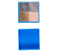 TOVINANNA Set di Blocchi di Densità in Rame e Legno da 2 CM, Strumenti per Calcolo Densità e Attività Didattiche, Blocchi Lucidati per Laboratorio e Collezione