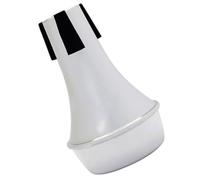 TOVINANNA Sordina per Tromba Mini in Abs, Pratica Silenziosa per | Argento, Accessorio Leggero e Portatile, per Esercizi fuori Casa, Non Modifica il Timbro, Presente