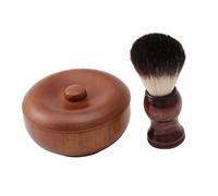 TOVINANNA Spazzola Da Barba e Ciotola Per Rasoio Kit Completo Per La Del Viso Per Uomini Strumenti Per Rasatura e Modellatura Della Barba