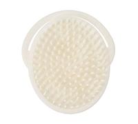 TOVINANNA Spazzola Per Shampoo Per Bambini in Silicone Resistente Alle Alte Temperature Portatile Per Tutto Il Corpo Viso Braccia E Gambe Esfoliazione Delicata Bianca