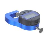 TOVINANNA Spessimetro Digitale Elettronico per Pelle e Piastra di Legno con Risposta Rapida e Materiale in Ferro per Monitoraggio Produzione in Fabbrica Blu