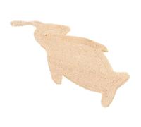 TOVINANNA Spugna Esfoliante Forma Di Pinguino Con Design Doppio Faccia Per Bagno e Doccia Scrubber Corpo Compatto e Portatile Adatta Tutti Tipi