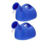 TOVINANNA Sputacchiera Con Coperchio 2 Pezzi Vaso Da Notte Portatile Grande Capacità Secchio Per Orinatoio Per Anziani e Adulti Letto Notturno Uso Domestico