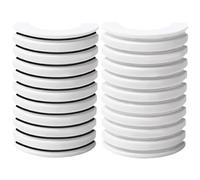 TOVINANNA Strisce Adesive Per Ciglia Finte Autoadesive, Colla Per Ciglia in Gomma Di Resina, 2 Confezioni Da 20 Pezzi, Impermeabili e Delicate Sulla Pelle, Per Trucco Quotidiano e Uso Professionale