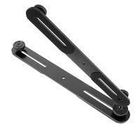 TOVINANNA Supporto Flash Doppio Barra Microfono Regolabile, Staffa di Estensione Vite 1/4" per Fotocamera e Microfono, Set da 2 Pezzi Resistente Fino a 2 Kg per Uso Fotografico