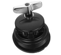 TOVINANNA Supporto per Batteria Base in Lega per Gamba del Timpano Compatto e Leggero, Morsetto Regolabile per Tom e Rullante, Accessori per Percussioni Adatti a Vari Modelli e Musicisti
