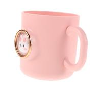 TOVINANNA Tazzina Per Collutorio Per La Pulizia Orale Tazza Per Spazzolino Da Denti Per Graziose Tazze Per Spazzolini Da Denti Portabicchieri Da Bagno Tazze Da Bagno Plastica Rosa