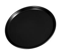 TOVINANNA Teglia per Pizza da Forno Rotonda 12 Pollici in Lega di Alluminio Bordo Antiscivolo Piastra per Pizza Croccante e Teglia Multiuso per Dolci Salati Torte e Pancake