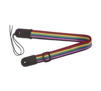 TOVINANNA Tracolla Regolabile per Ukulele Attacco Perno di Coda Tracolla Larga per Chitarra Classica Design Arcobaleno per Festival Pratica per Esibizioni e Viaggi Musicali