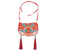 TOVINANNA Tracolla Ricamata con Accessorio Hanfu per Capodanno Lunare Cosmetica Versatile e Resistente Perfetta per Festeggiamenti Culturali