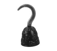 TOVINANNA Uncino Dei Pirati Addobbi Halloween Arredamento Di Halloween Accessori Per Costumi Da Pirata Costume Da Uncino Accessori Per Feste Pirata Ami Da Pirata Pvc Black