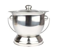 TOVINANNA Vaso da Notte con Materiale Spesso e Coperchio in Acciaio Inossidabile Portatile Urinale per Uomo e Donna, Adatto per Uso Domestico