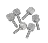 TOVINANNA Viti di Bloccaggio per Calibro a Corsoio 6 Pezzi in Metallo Argento M2.5x8mm per Accessori di Strumenti di Applicazione Ingegneristica